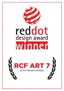 Design winner RCF ART 7