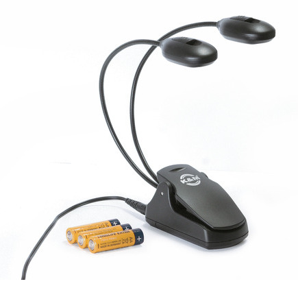 12270 music stand lamp with battery