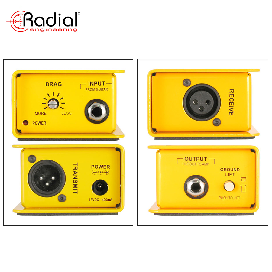 Radial SGI input output