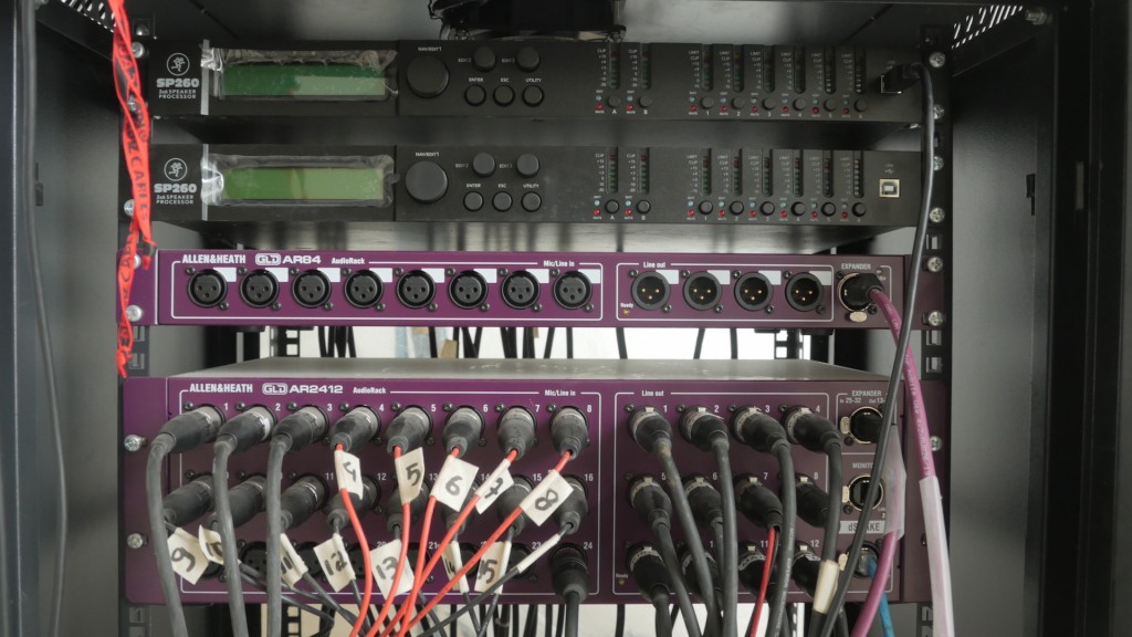 Mackie SP260 dan Audior Rack Allen & Heath Gereja Bunda Maria