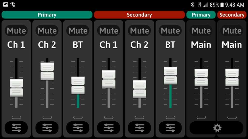 FreePlay LIVE_Mixer View_Linked Speakers_Zone Mode