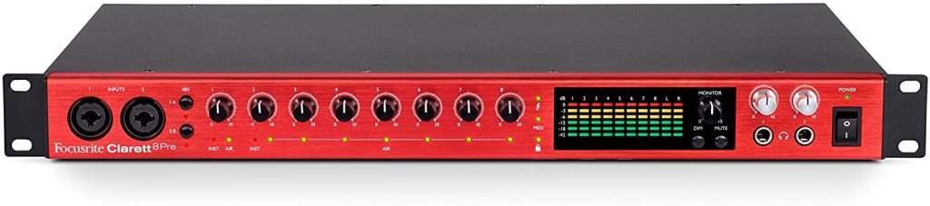 Clarett 8Pre Thunderbolt front
