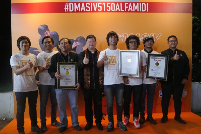 DMASIV & Mackie ProDX Series Pecahkan Rekor MURI #DMASIV5150