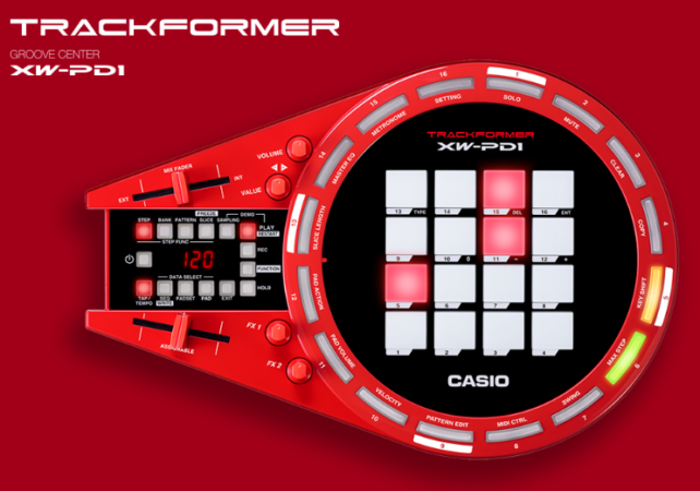 Casio Trackformer XW-PD1