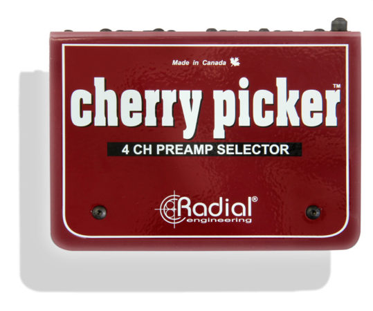 RADIAL Cherry Picker – 4 Channel Preamp Selector