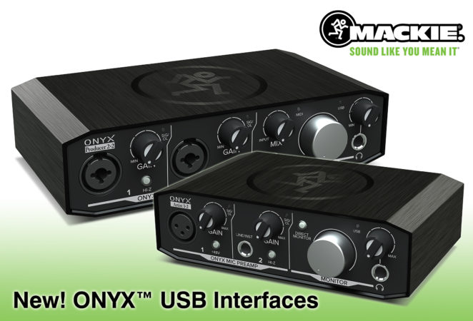 Mackie New! ONYX™ USB Interfaces