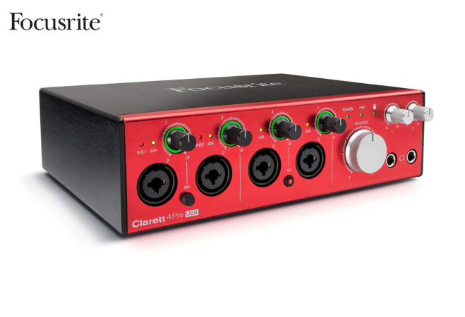 Focusrite Clarett 4Pre USB