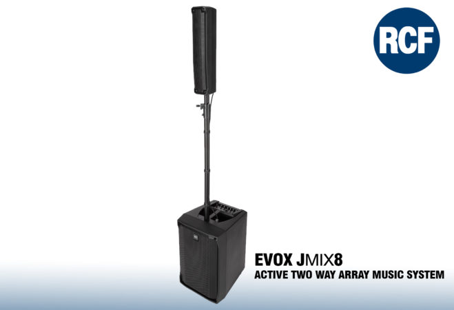 RCF EVOX JMIX8 – Active Two Way Array Music System