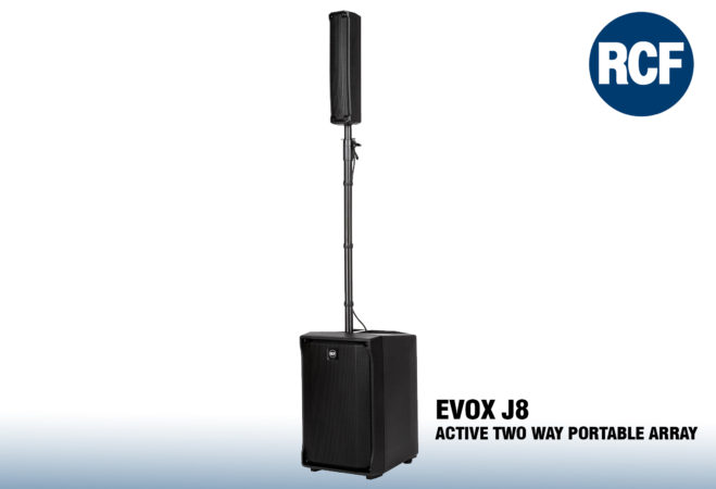 RCF EVOX J8 – Active Two Way Portable Array