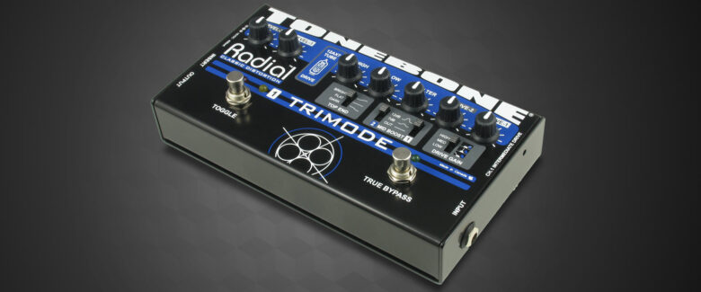 RADIAL Tonebone Trimode – Dual Channel Tube Distortion Pedal 