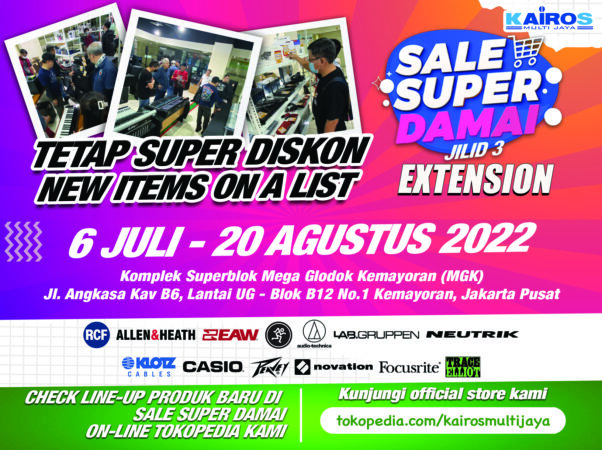 SALE SUPER DAMAI Jilid 3 Extension!