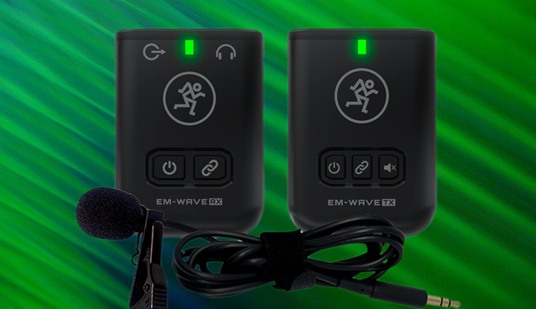 Mackie EM Wave Lav : Microphone Nirkabel yang Ringkas dan Praktis